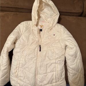 Tommy Hilfiger Off-White Quilted Jacket